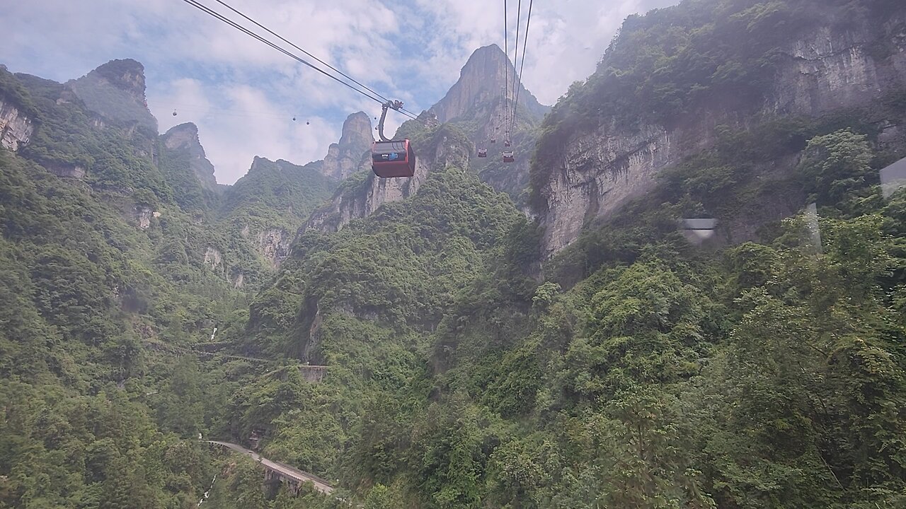 The longest cable car ride