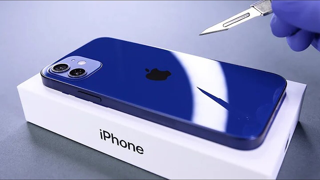 Apple Iphone 12 Unboxing ASMR