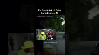 Kai Cenat asks Lil Baby fo a feature #shorts #lilbaby