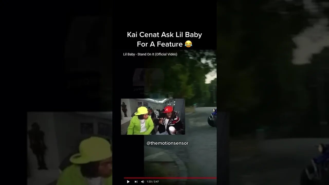 Kai Cenat asks Lil Baby fo a feature #shorts #lilbaby