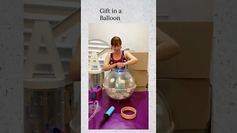 Gift in a Balloon #shorts