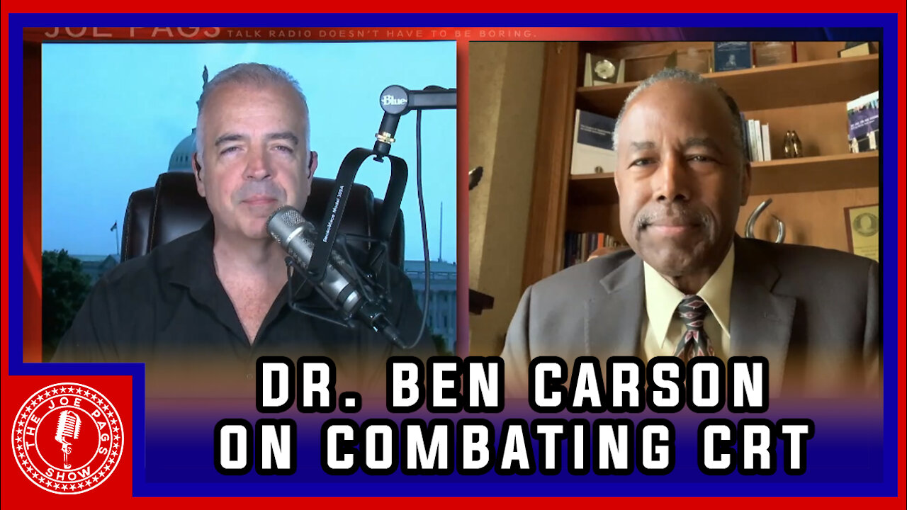 Dr. Ben Carson Comes On To Discuss Critical Race Theory and Race Relations in America