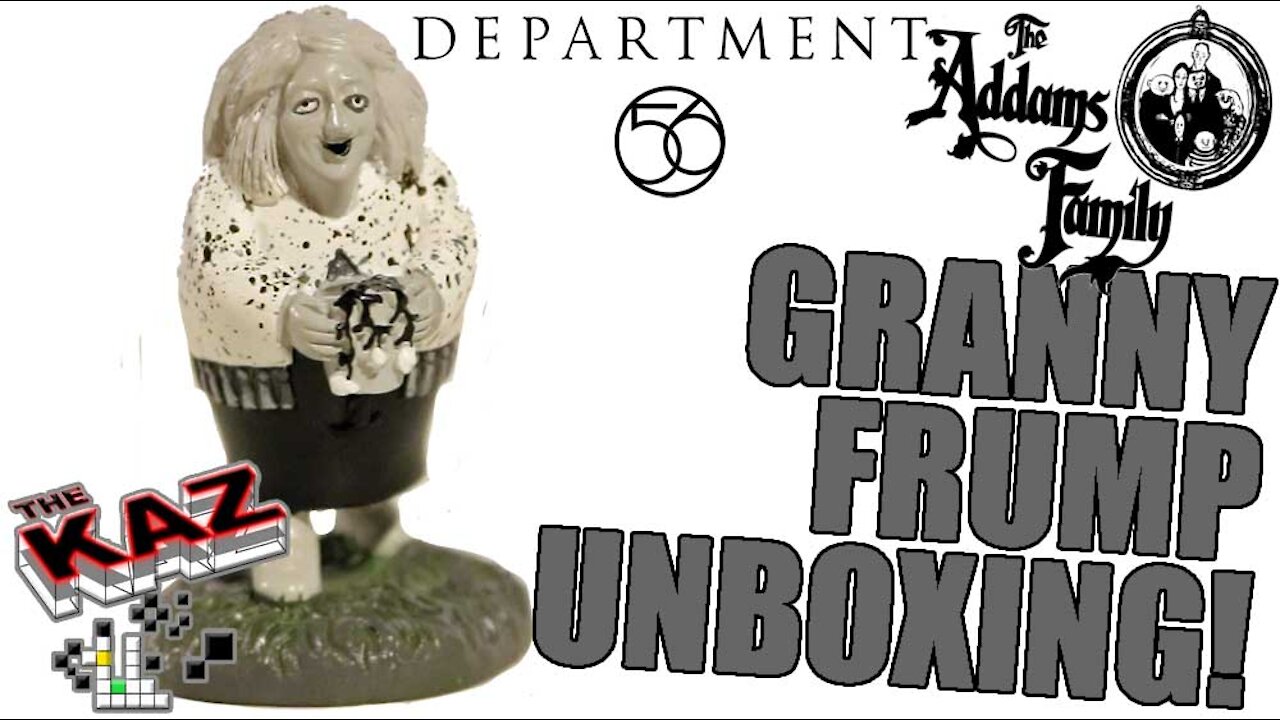 Department 56 Addams Family Granny Frump Unboxing