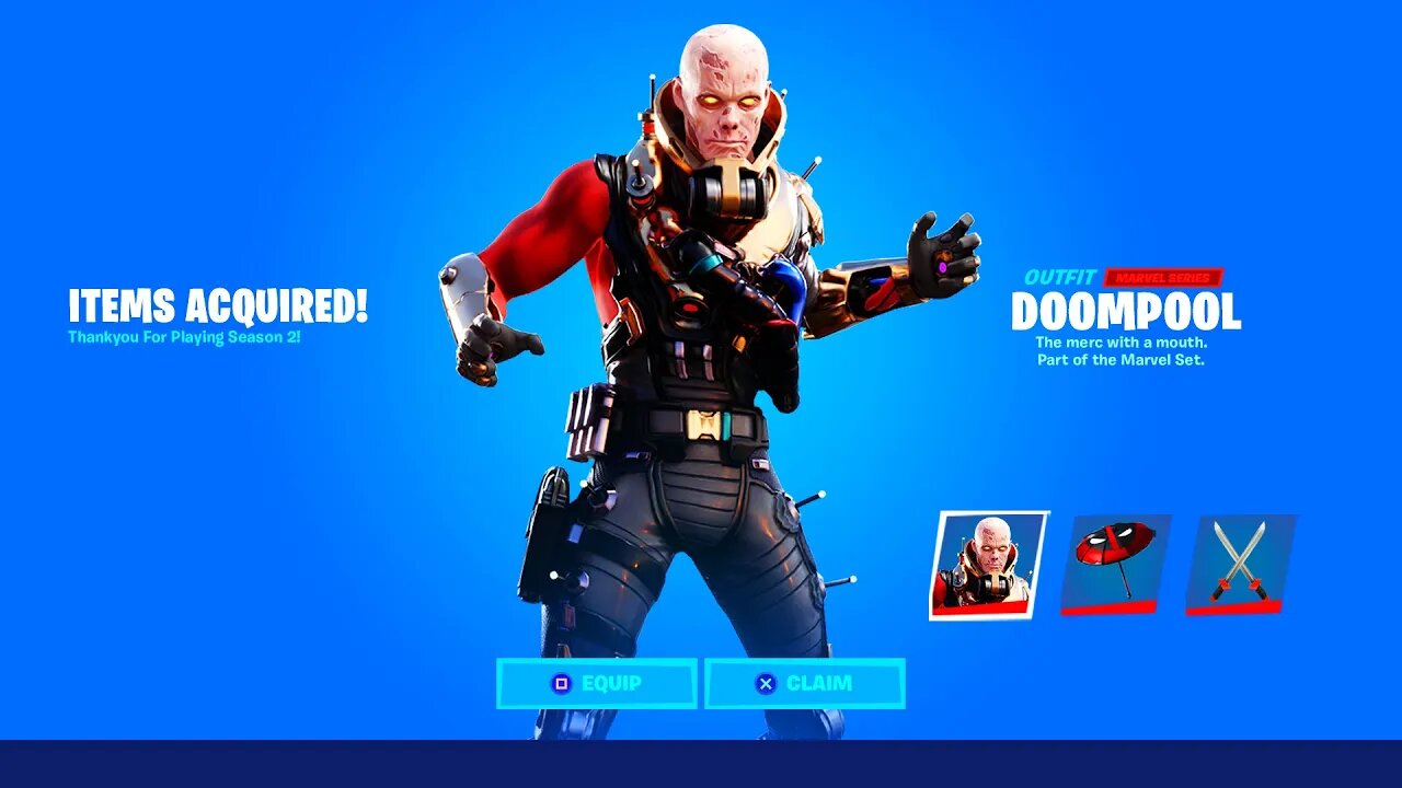 3 FINAL DEADPOOL REWARDS in Fortnite! (Week 10)