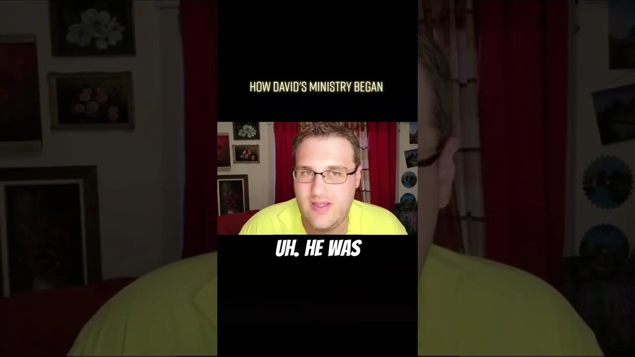 How David's Ministry Began
