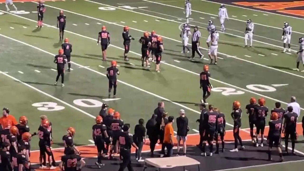Corona vs Ceasar Chavez 8th game of the season Senior night and homecoming