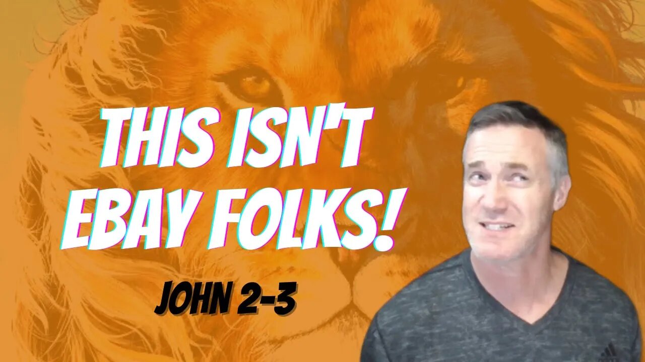 Daily Bible Breakdown Thursday, November 3rd 2022 - John 2-3