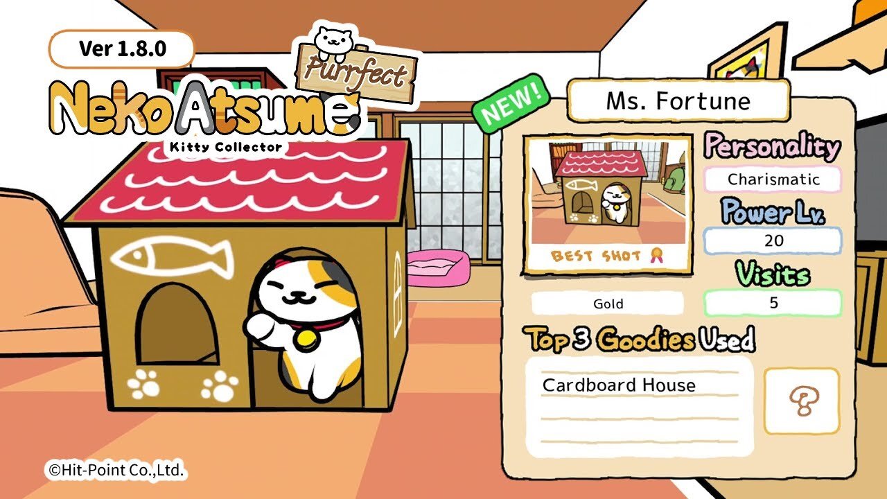 Neko Atsume Purrfect Kitty Collector - August 2024 Updates | Meta Quest Platform