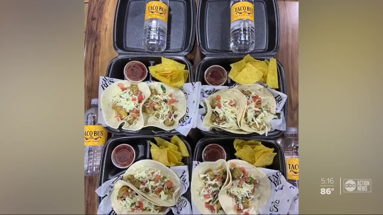 Taco Bus steps up to feed first responders, kids in need amid cover-19 pandemic