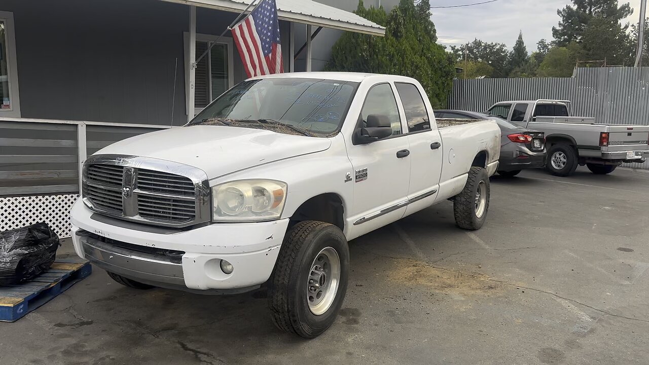 2007 Ram 2500 6.7 Diesel STK# 5187