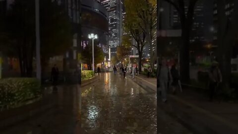 Back in #Tokyo #Shinjuku under the #rain