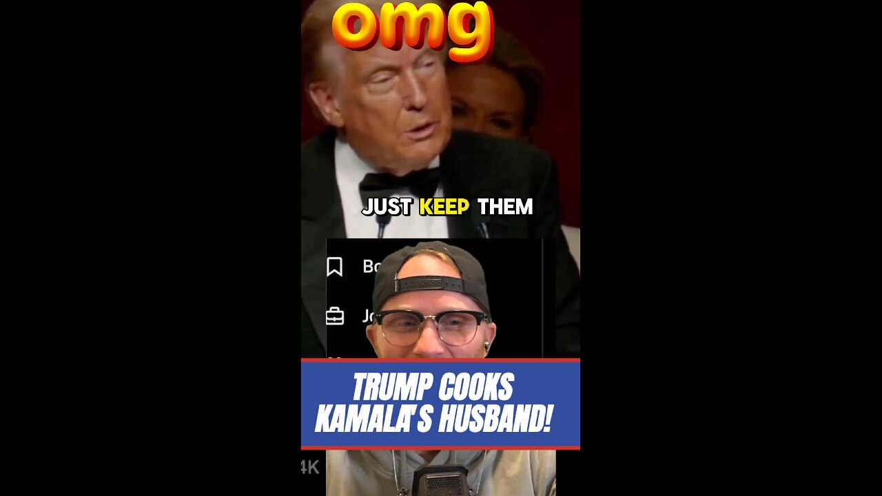 Trump COOKS Kamala Harris's HUSBAND DOUG LOL!