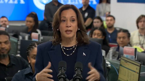 Kamala Harris Visits FEMA HQ And What Happened Next Was An Insult To Our Intelligence