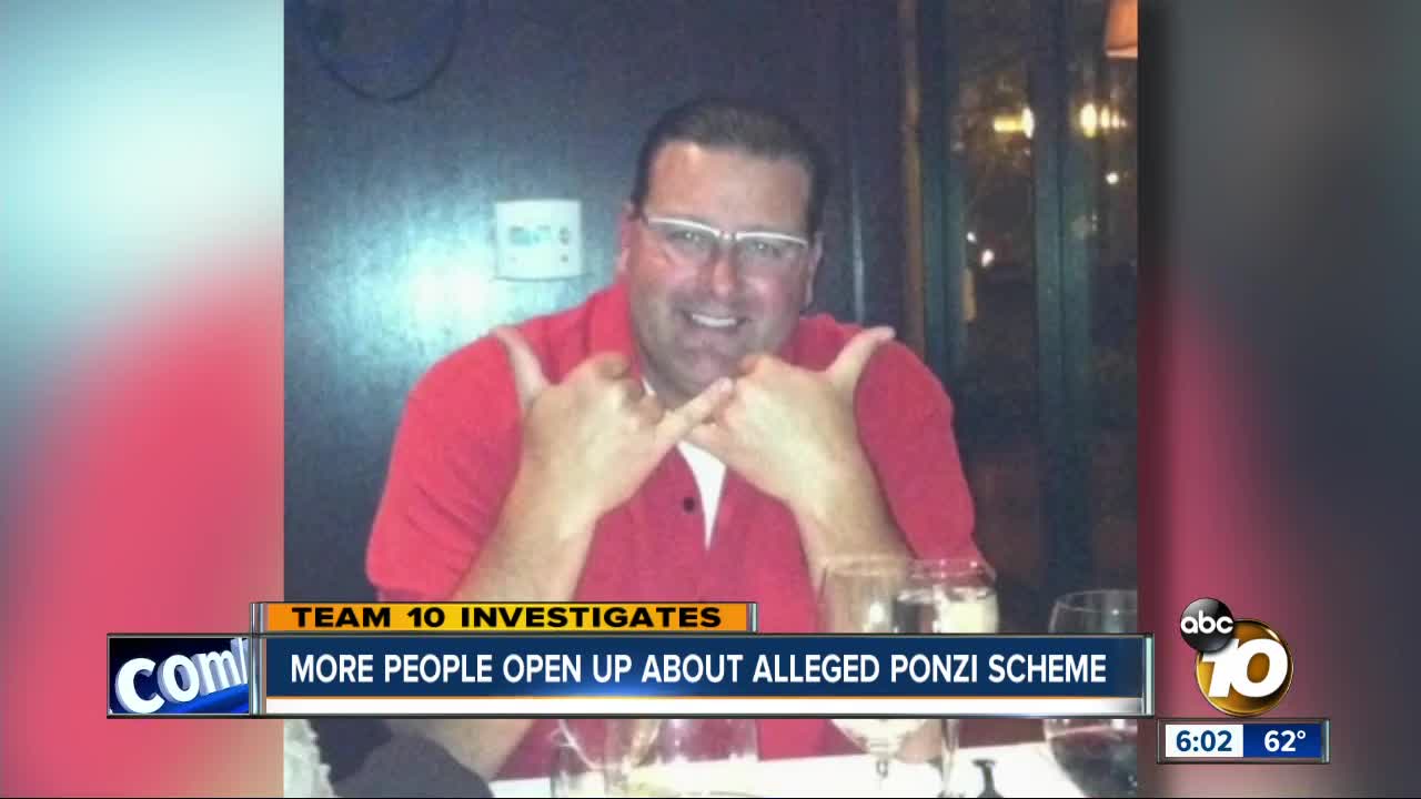 More San Diegans come forward about alleged Ponzi scheme