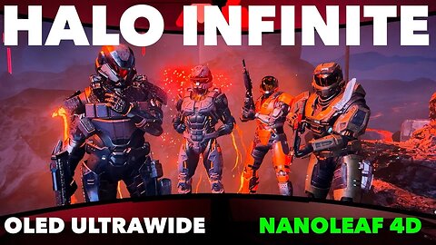 Halo Infinite has come a long way since its initial launch... PC Gameplay with Nanoleaf 4D