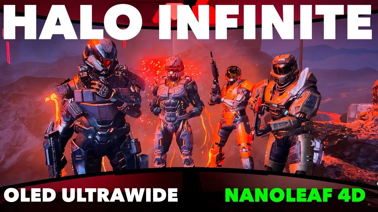 Halo Infinite has come a long way since its initial launch... PC Gameplay with Nanoleaf 4D