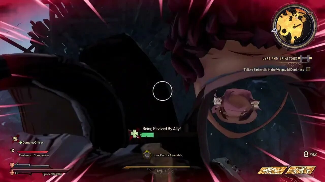 Tiny Tina's: barrel to face