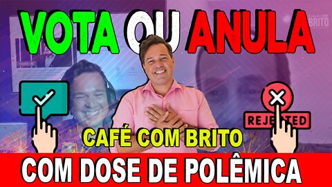 VOTA OU NÃO VOTA - #1 COM PRÉ-CANDIDATO AO GOVERNO DO RJ.