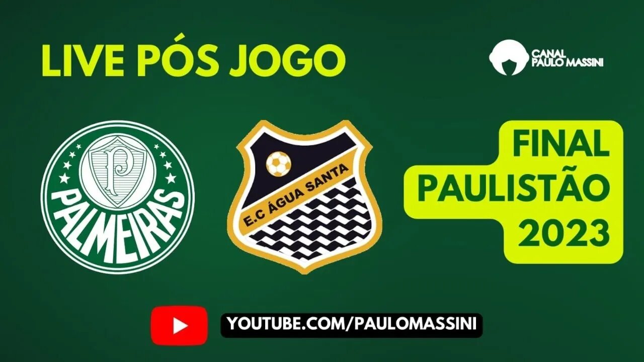 PÓS JOGO PALMEIRAS 4 X 0 ÁGUA SANTA. TUDO SOBRE O BI PAULISTA DO PALMEIRAS. COLETIVA ABEL FERREIRA.