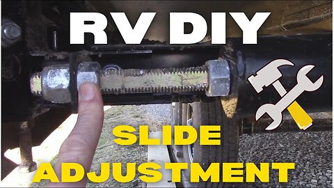 HOW TO ADJUST YOUR RV SLIDE (DIY) #rvlife