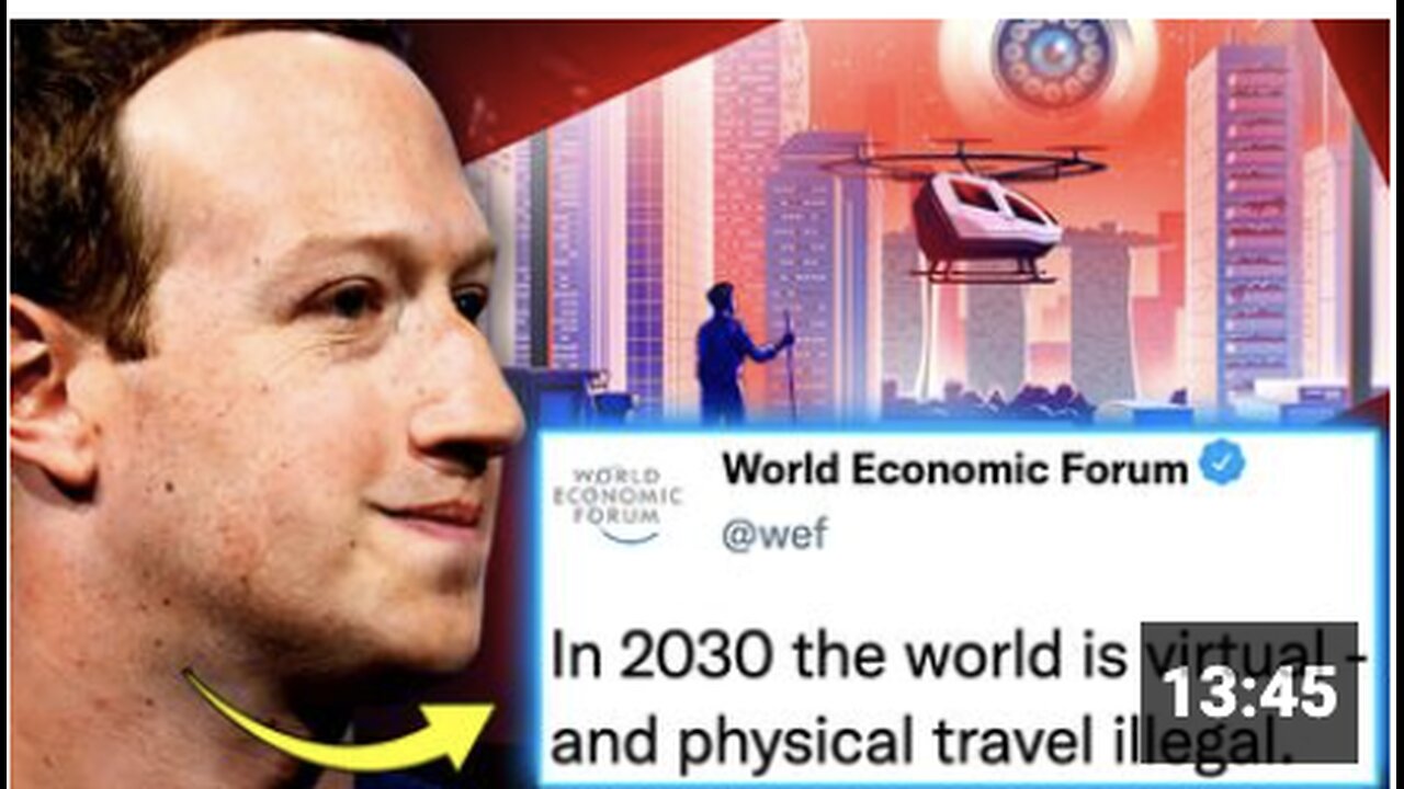 Mark Zuckerberg Partners With WEF To Imprison BILLIONS of Humans in 'Digital Gulags'