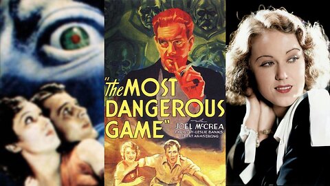 THE MOST DANGEROUS GAME (1932) Trailer | B&W