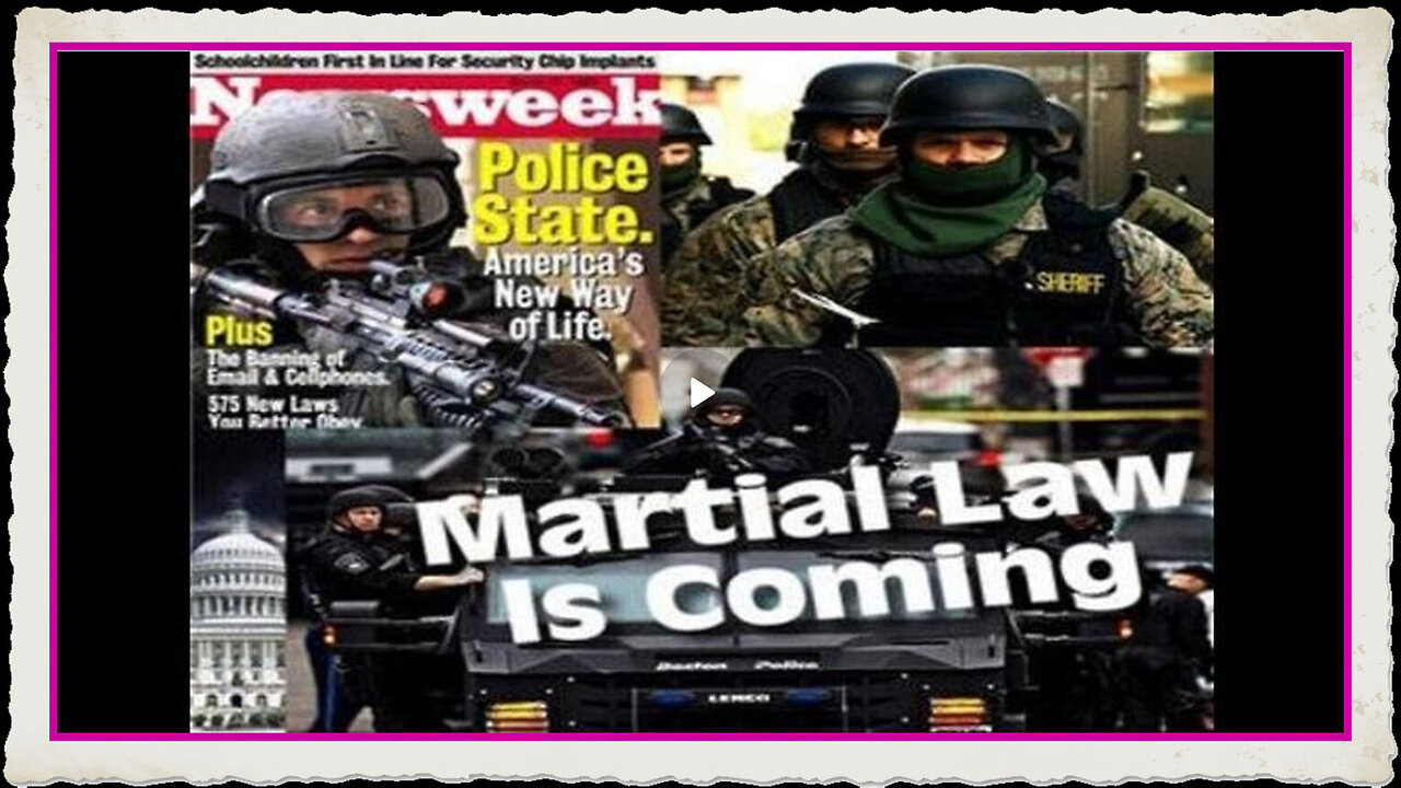 EBS Alert America Is About To Change..Events Escalating - Martial Law is Coming!