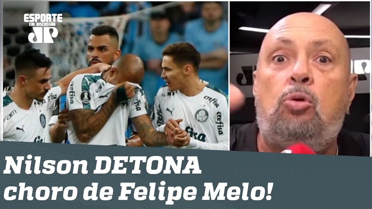 Fake? Narrador DETONA choro de Felipe Melo após expulsão!