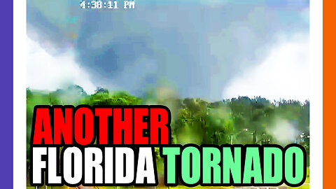 🚨BREAKlNG: ANOTHER T0RNADO IN FLORlDA 🟠⚪🟣