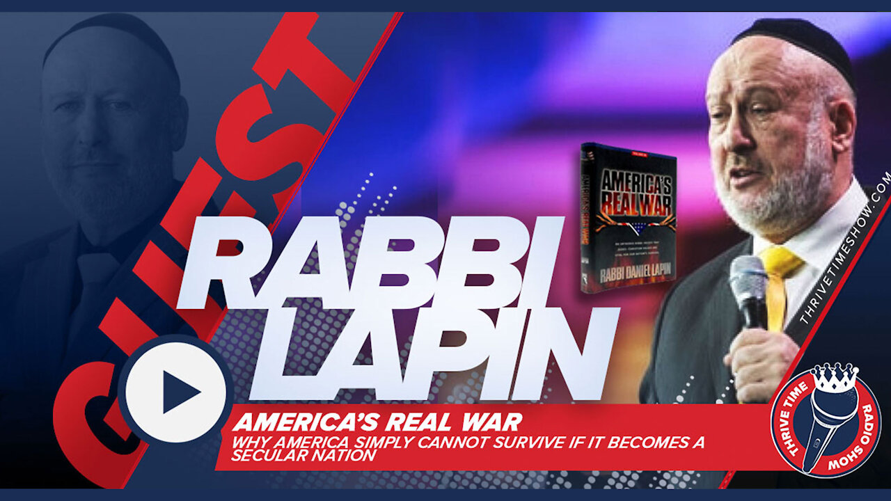 Rabbi Lapin | America’s Real War | Why America Simply Cannot Survive If It Becomes a Secular Nation