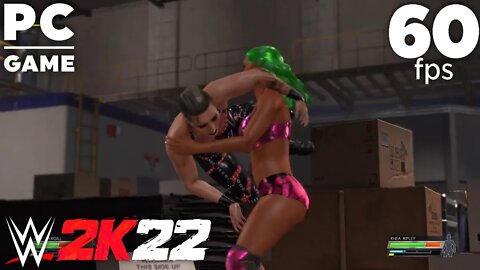 WWE 2K22 | JADE CARGILL V RHEA RIPLEY! | Backstage Brawl [60 FPS PC]