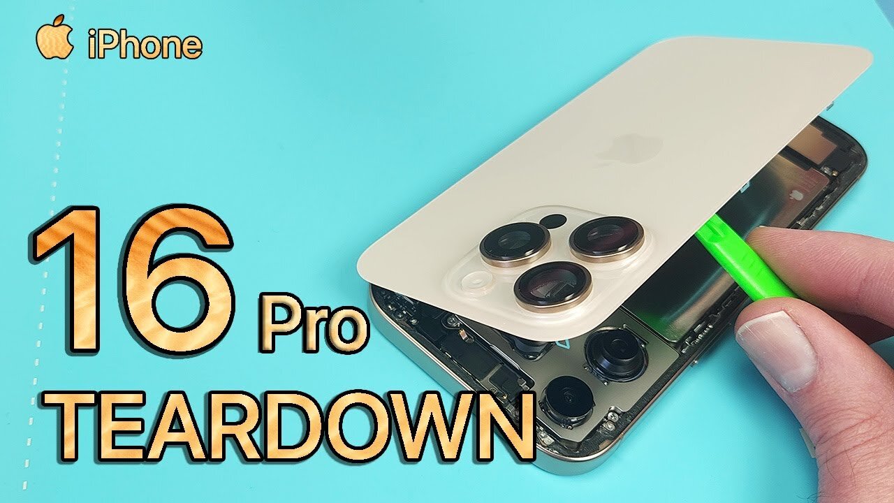 iPhone 16 Pro Teardown - Full Disassembly