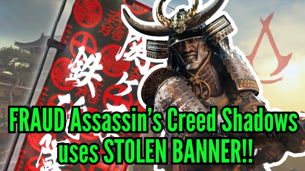 FRAUD Assassin's Creed Shadows uses STOLEN BANNER!