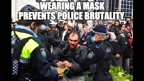 Crazy Video Of Australia Police Attack People For Not Wearing Mask