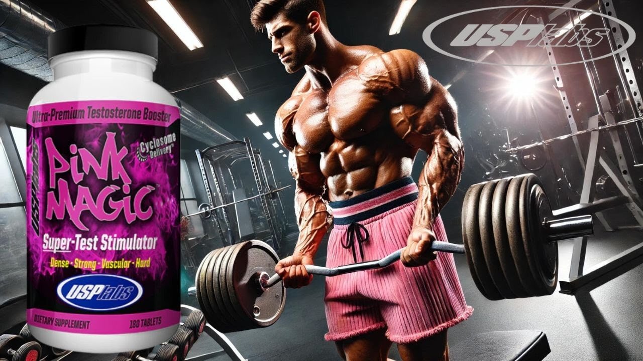 USPLabs Pink Magic Test Booster & Muscle Builder