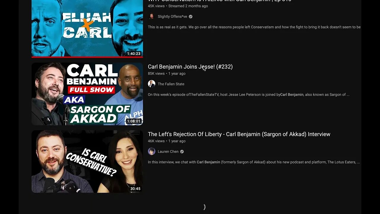 Demonetized Communist Carl Benjamin 🤮