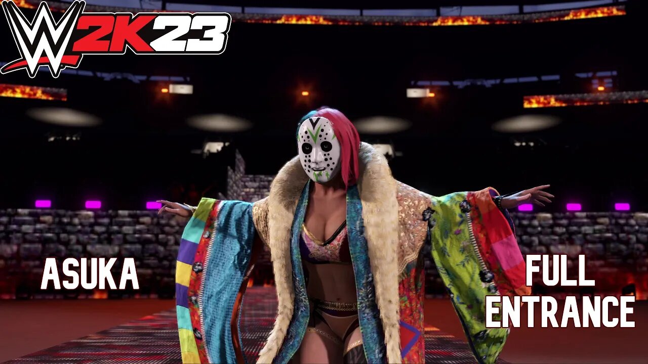 WWE 2k23 Asuka Full Entrance