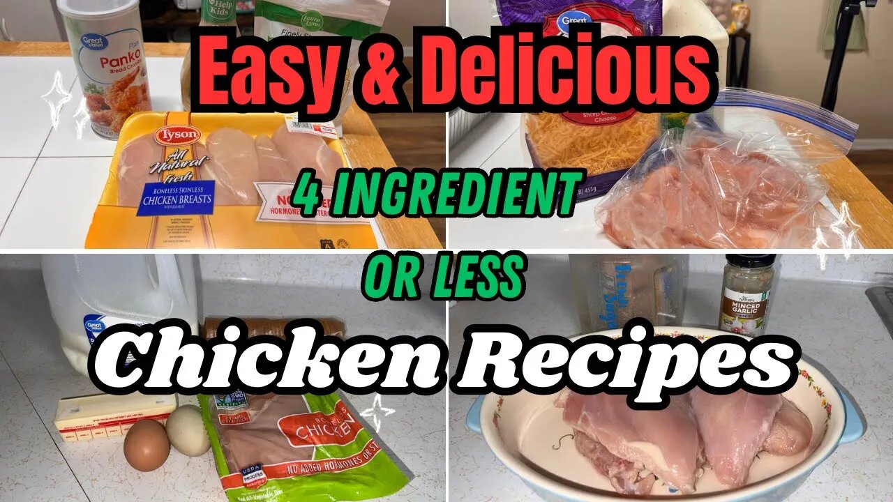 **NEW** The BEST & Easiest Chicken Recipes || Cheap Family Meals That Taste Great!