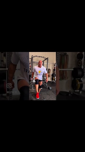 The “Rock” Solid Power Rack Set-Up | Dwayne Johnson 🗿✅ #fitness #elitefts