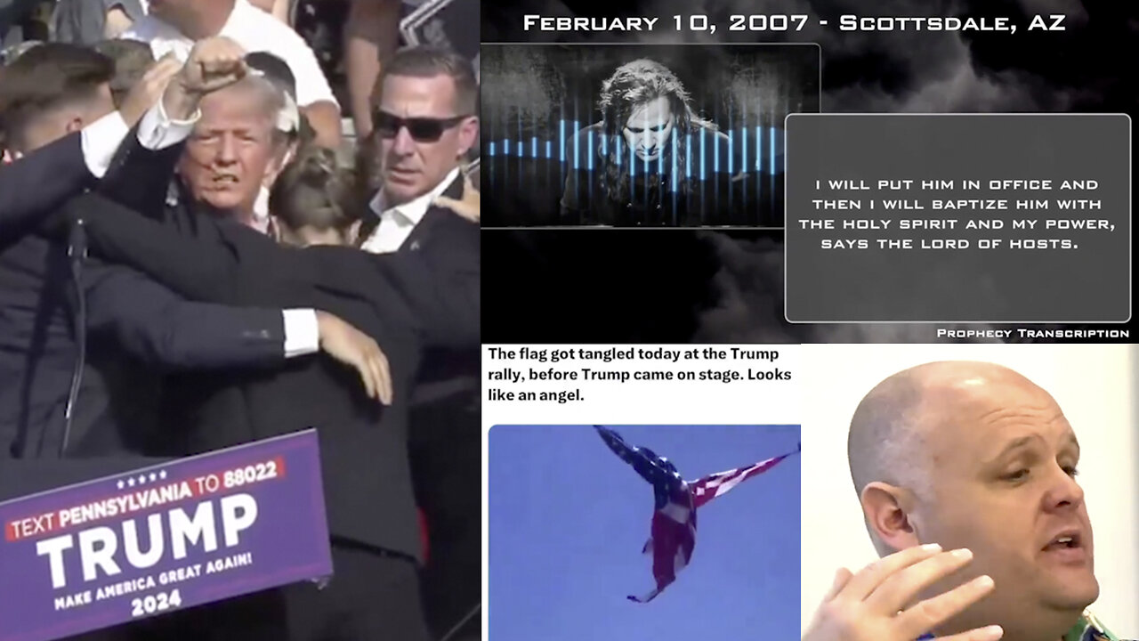Trump Assassination Prophecy | Kim Clement's Trump Prophecies | "I Saw Trump Rising Up And I Saw An Attempt On His Life. This Bullet Flew By His, It Came So Close to His Head!" - Brandon Biggs (March 14th 2024)