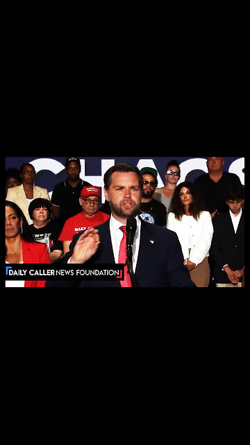 JD Vance On Tim Walz 'His Record Is A Joke!'