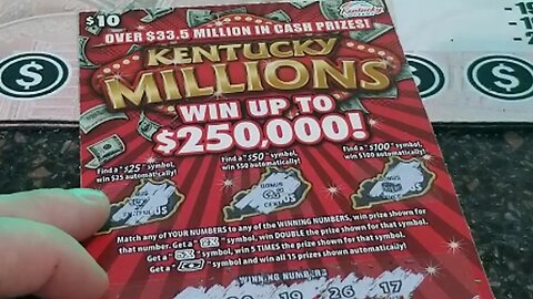 Back To Back Winning Scratch Off Lottery Tickets Kentucky Millions