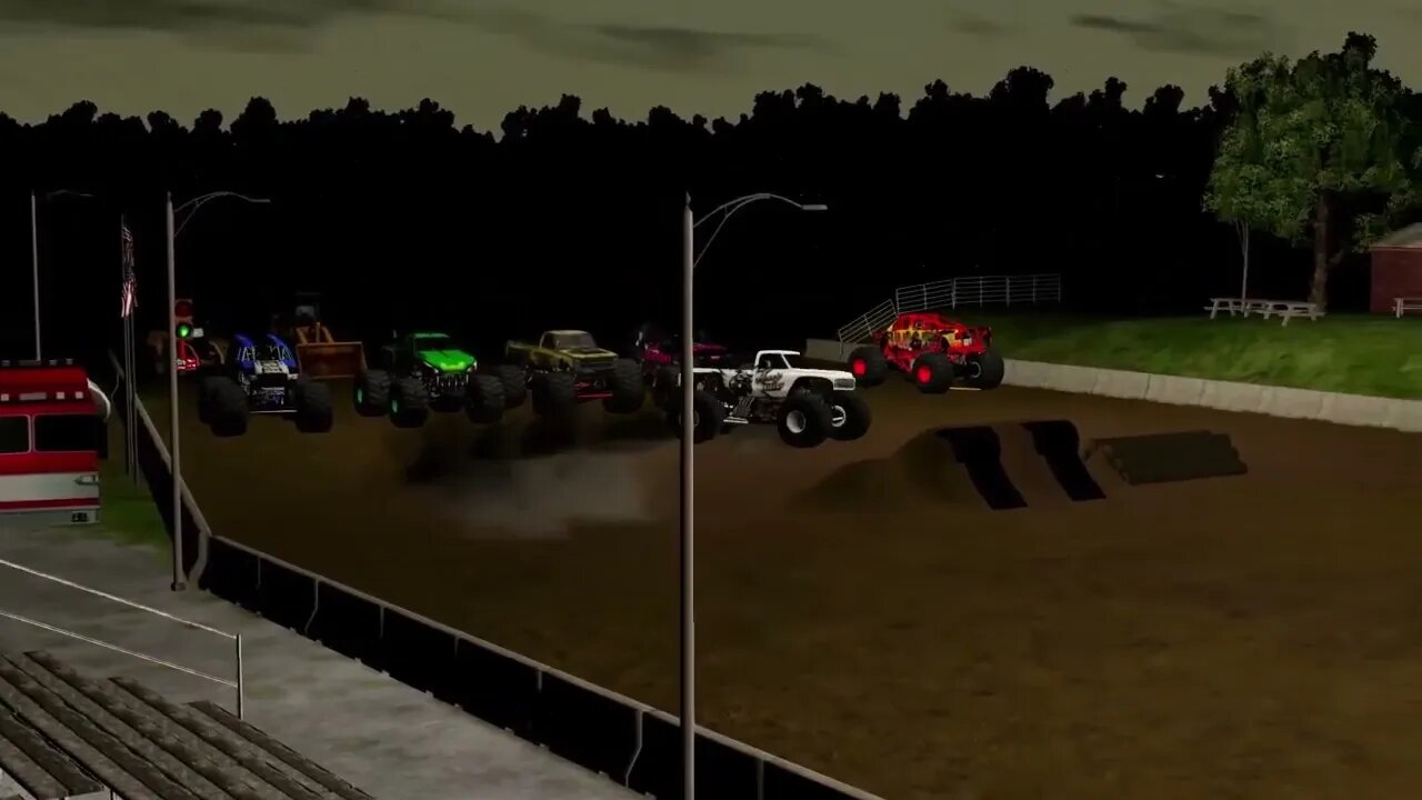 Monster Jam Freestyle #13 BeamNG.Drive Monster Jam #beamngdrive #monsterjam