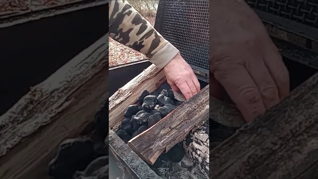 building a grill fire