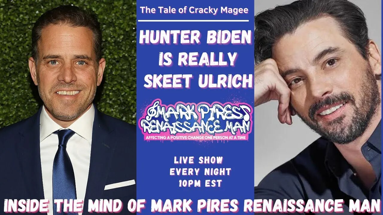 Hunter Biden is Really Skeet Ulrich.. I Share The Proof! #exposed