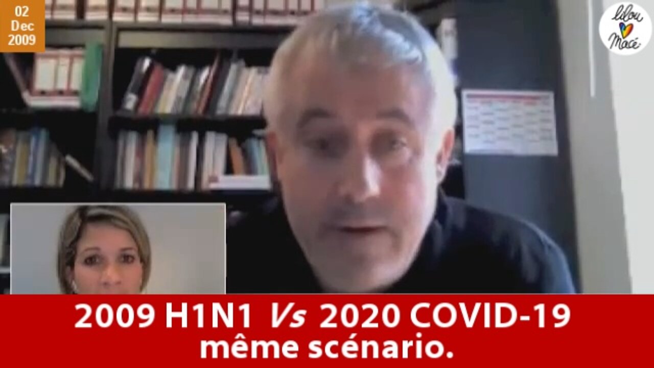 2022/052 H1N1 Vs COVID-19 même scénario, même manipulation, même conclusion !