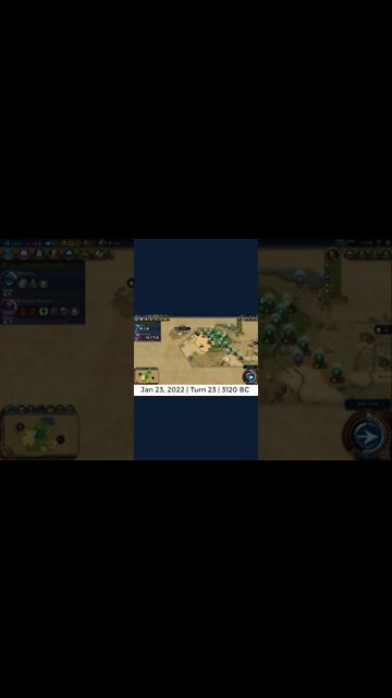 #oneturnadaychallenge #civ6 – Turn 23 - SCOUT EXPEDITION #shorts