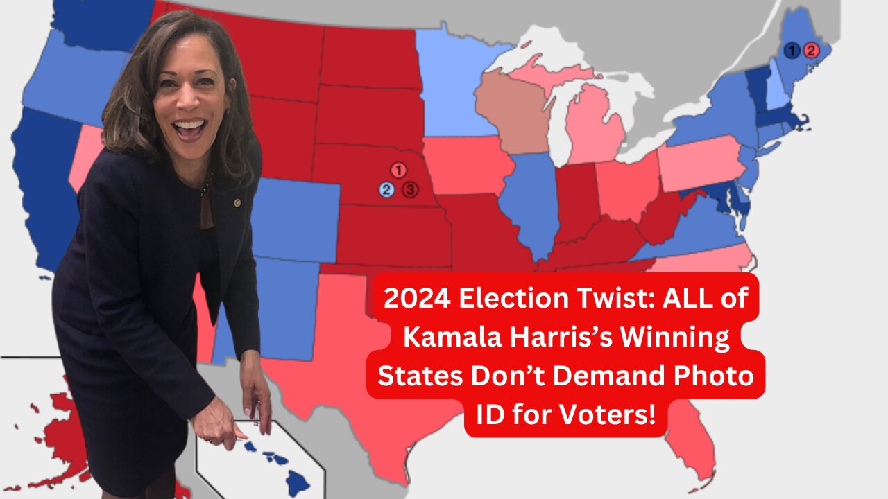 19 States Won by Kamala Harris Don’t Require Photo ID—What Does This Mean for Election Security?