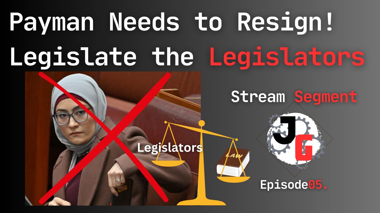 Payman Needs to Resign Legislate the Legislators