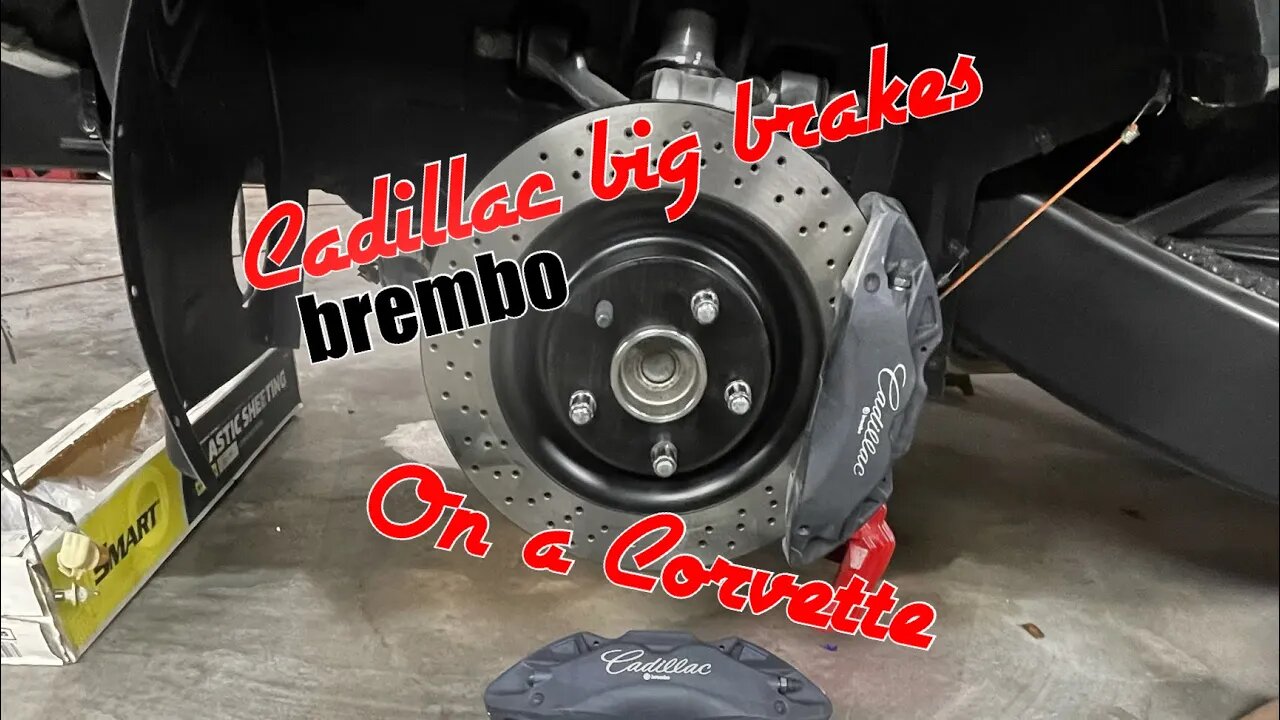 Cadillac 4Pot Big Brakes on a C5 Corvette! Say what?